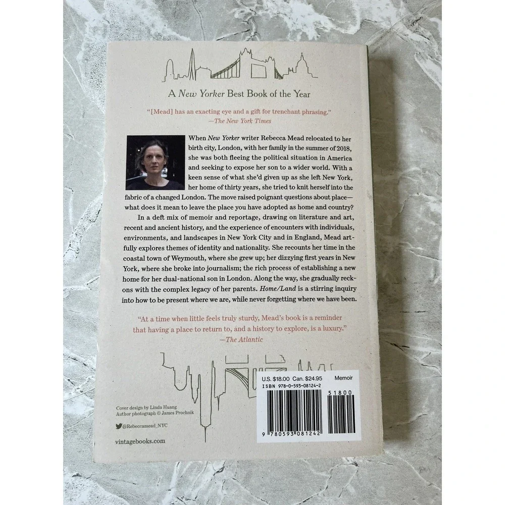 Home/Land : A Memoir‎ of Departure and Return by Rebecca Mead Free Shipping